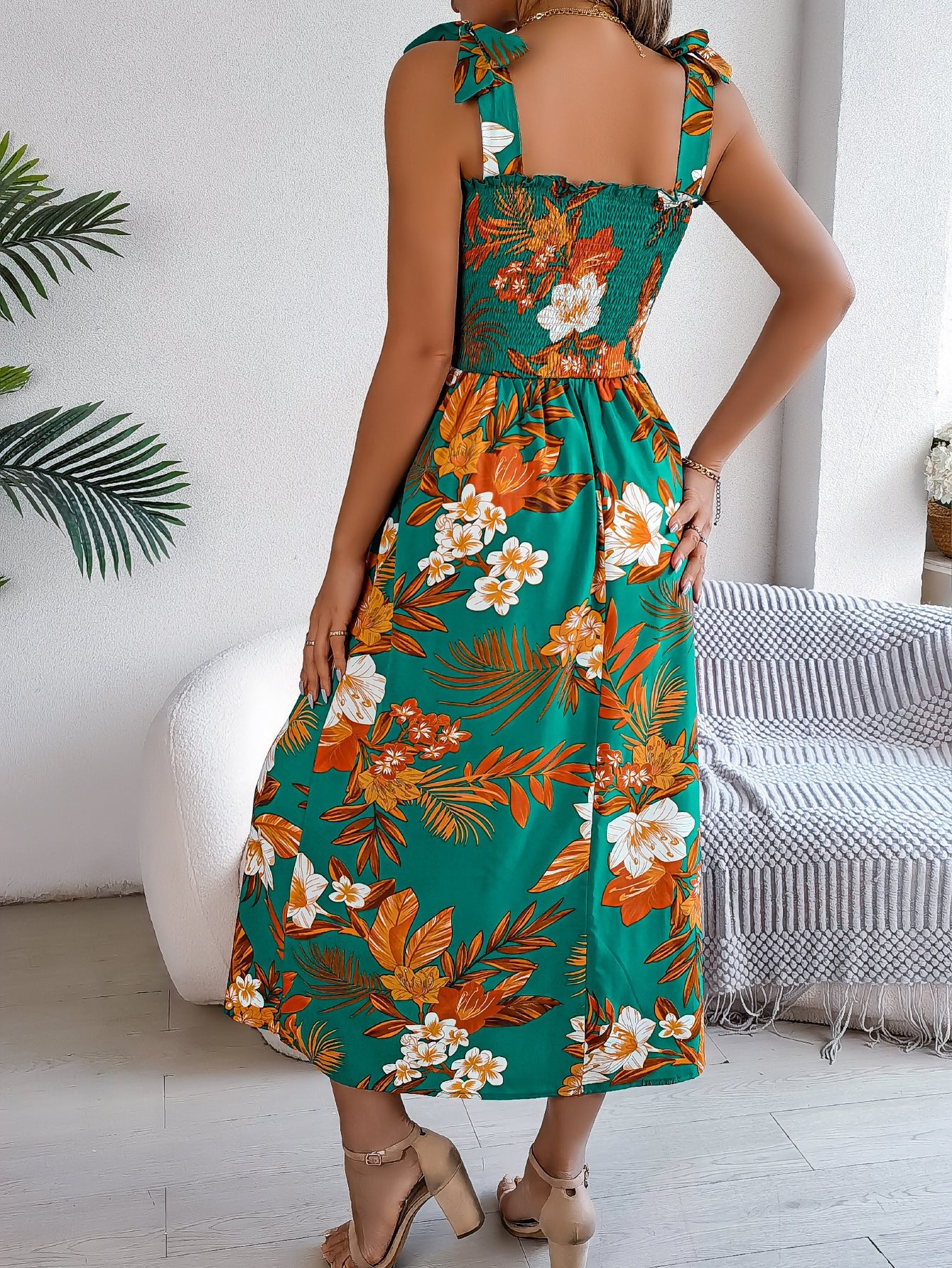 Robe "Fleur de Corset" - Longue & Structurée