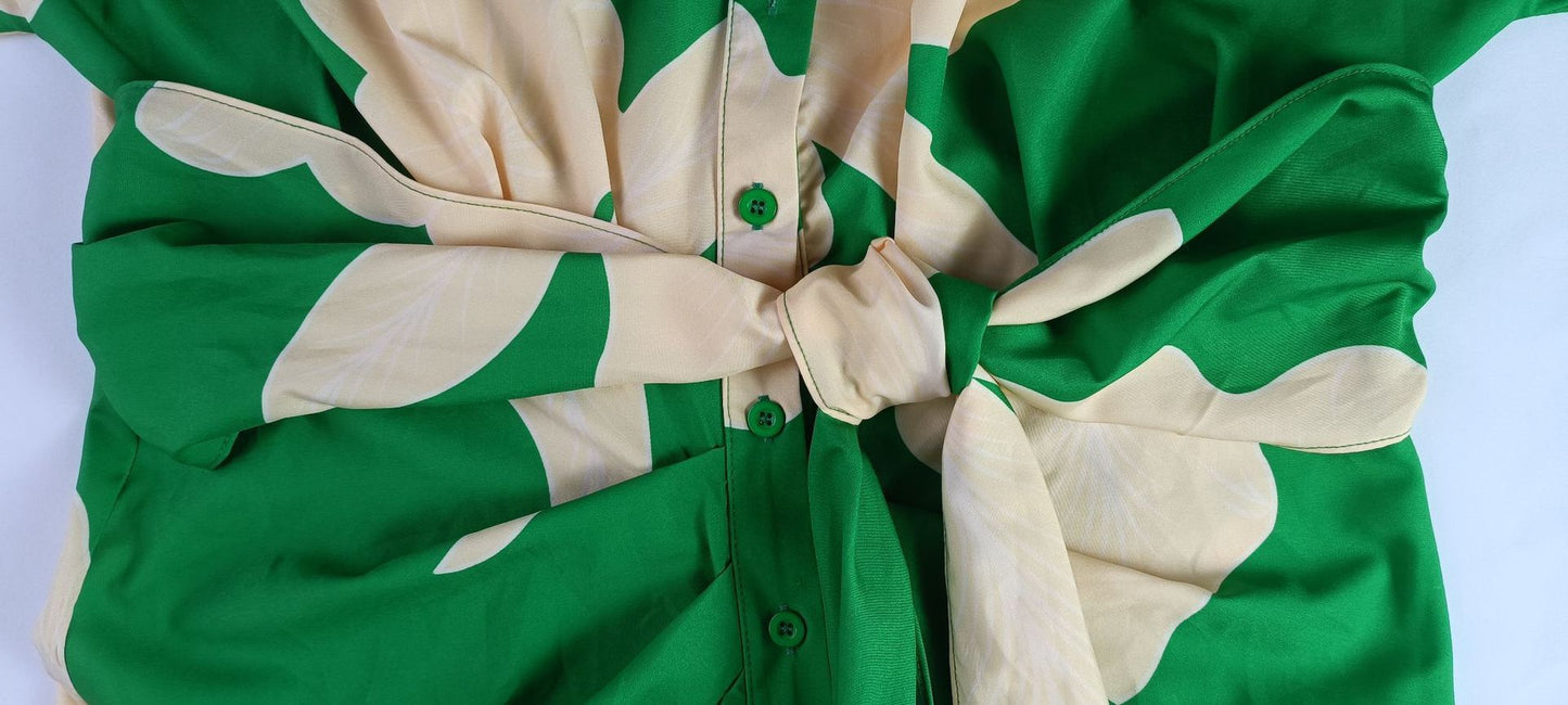 Robe Chemise Élégance Fleurie