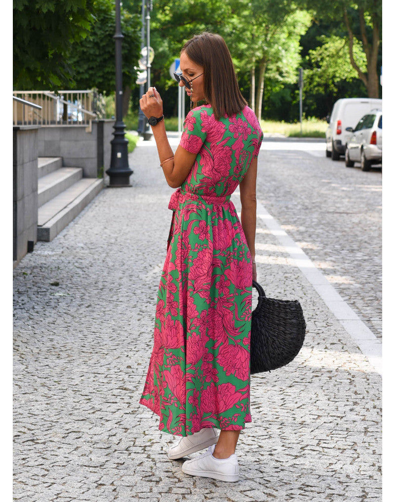 Robe de Plage "Évasion Tropicale"