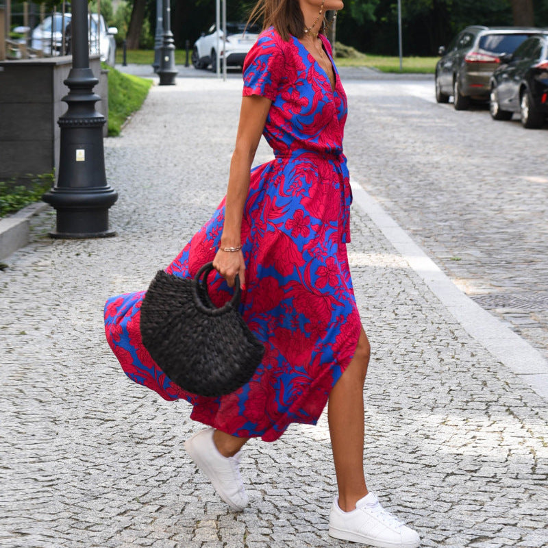 Robe de Plage "Évasion Tropicale"