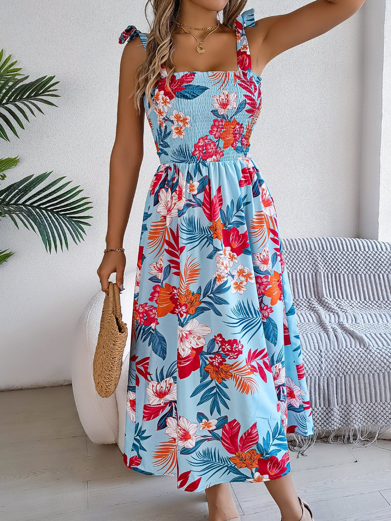 Robe "Fleur de Corset" - Longue & Structurée