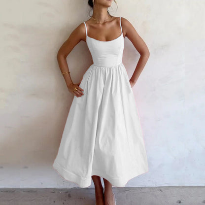 Robe Évasée Lavande | VelvetteMode