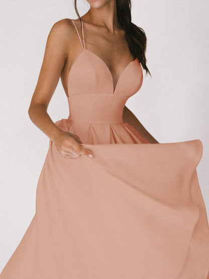 Robe "Charme Croisé" - Col V & Dos Nu