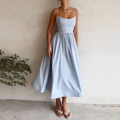 Robe Évasée Lavande | VelvetteMode
