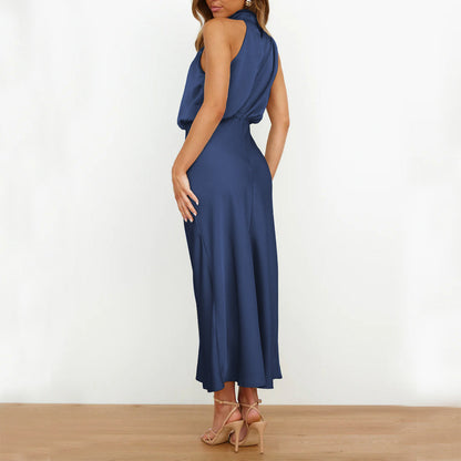 Robe "Harmonie Chic" - Col Montant & Fluide